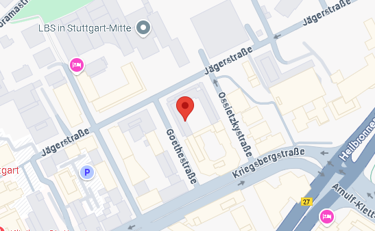 Karte von Stuttgart